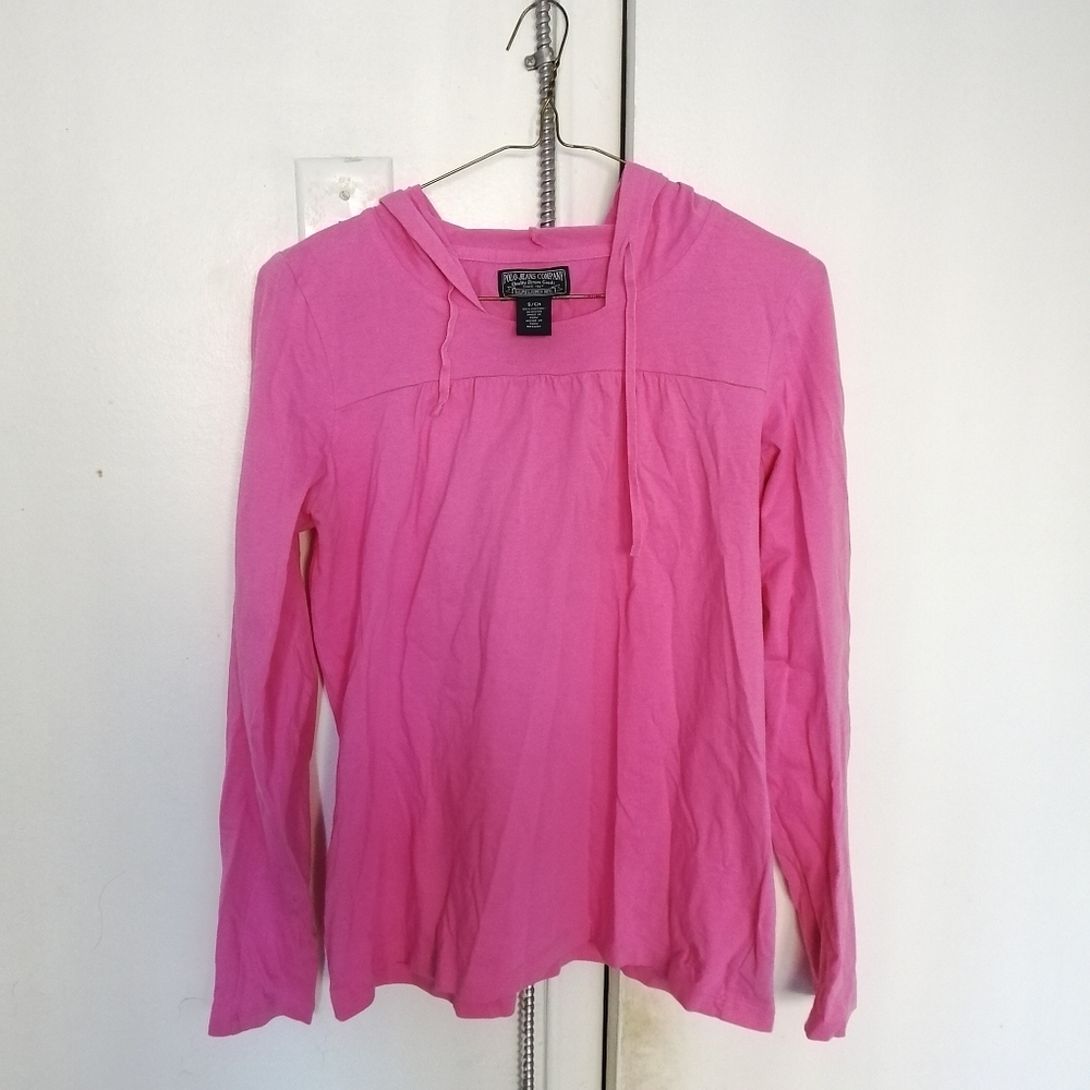 Vintage pink Ralph Lauren Polo Jean Company Women's shirt